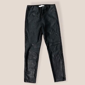 ZARA Kids (Girls) Black Pleather